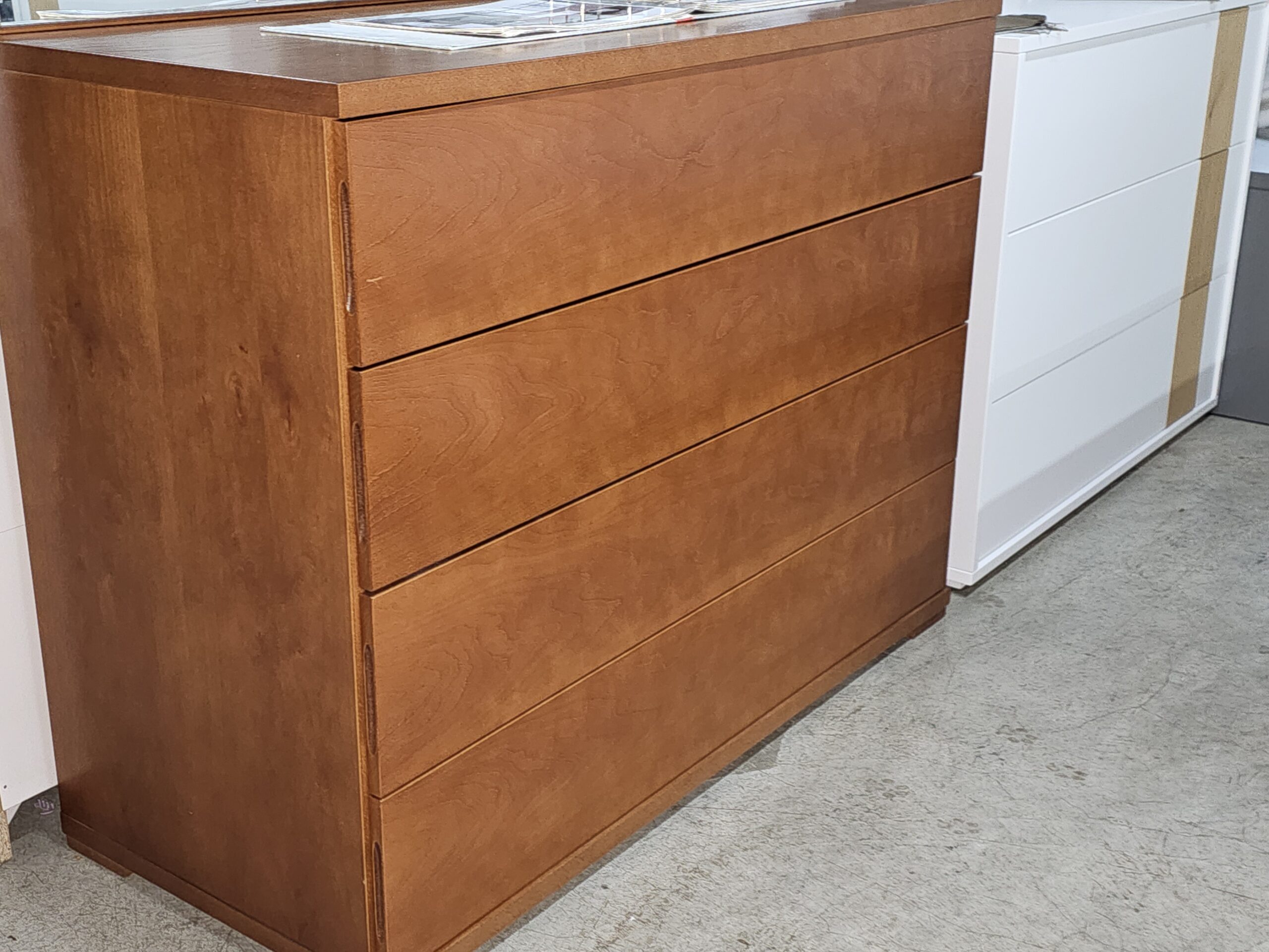 Cómoda Livorno (Folha Madeira ou Lacado | 115cm | Personalizavel) - Imagem 12