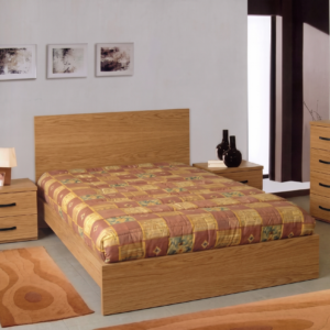 Cama Livorno (Folha de Madeira ou Lacado | Personalizavel)