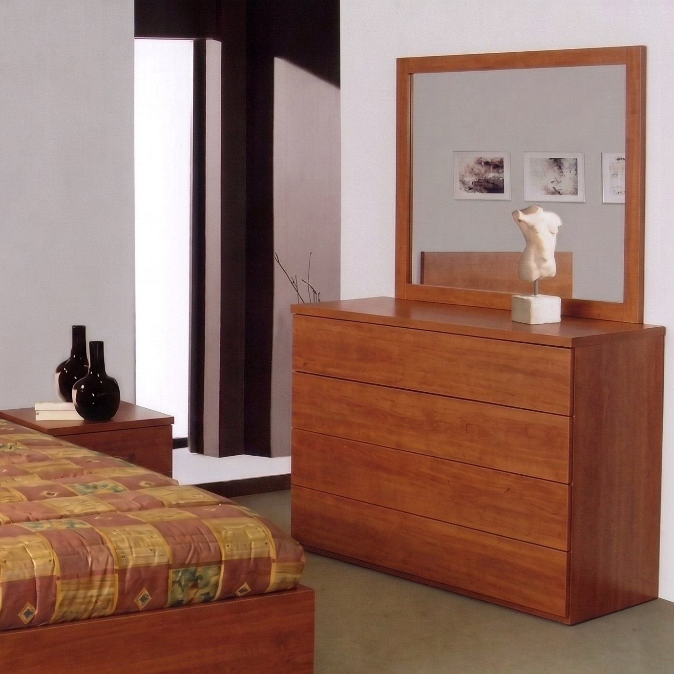 Cómoda Livorno (Folha Madeira ou Lacado | 115cm | Personalizavel) - Imagem 2