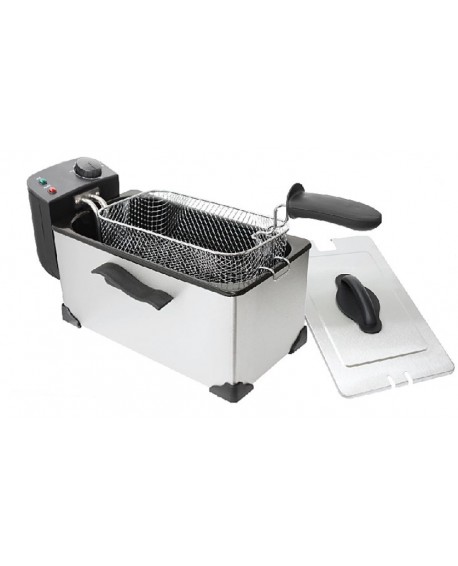 CONFORTEC - FRITADEIRA 2200W 3LT AÇO INOX