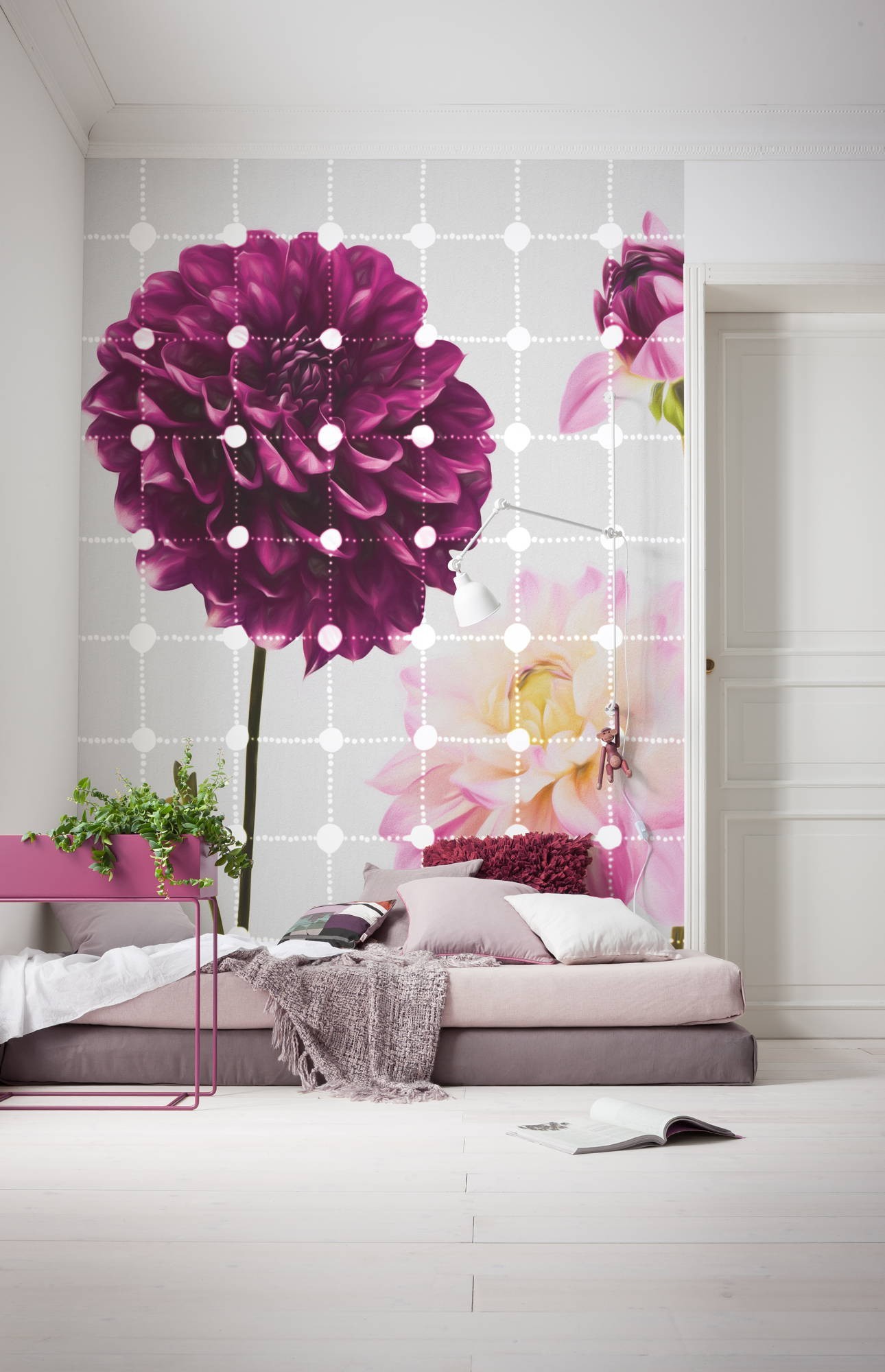 Papel Parede 6006A-VD2 Flowers & Dots