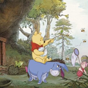 Papel Parede Pooh's House 4-413