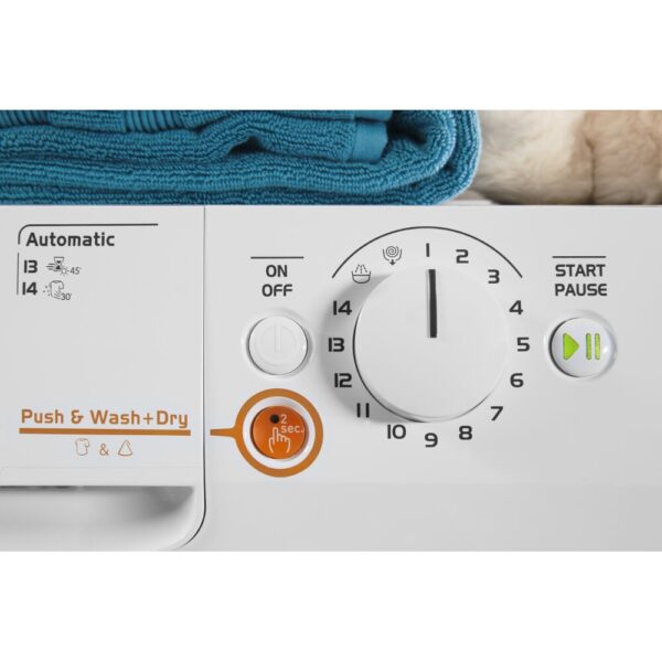 Máquina de lavar e secar roupa Indesit XWDE 861480X WSSS EU