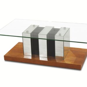 Mesa de centro Xana Tampo de vidro