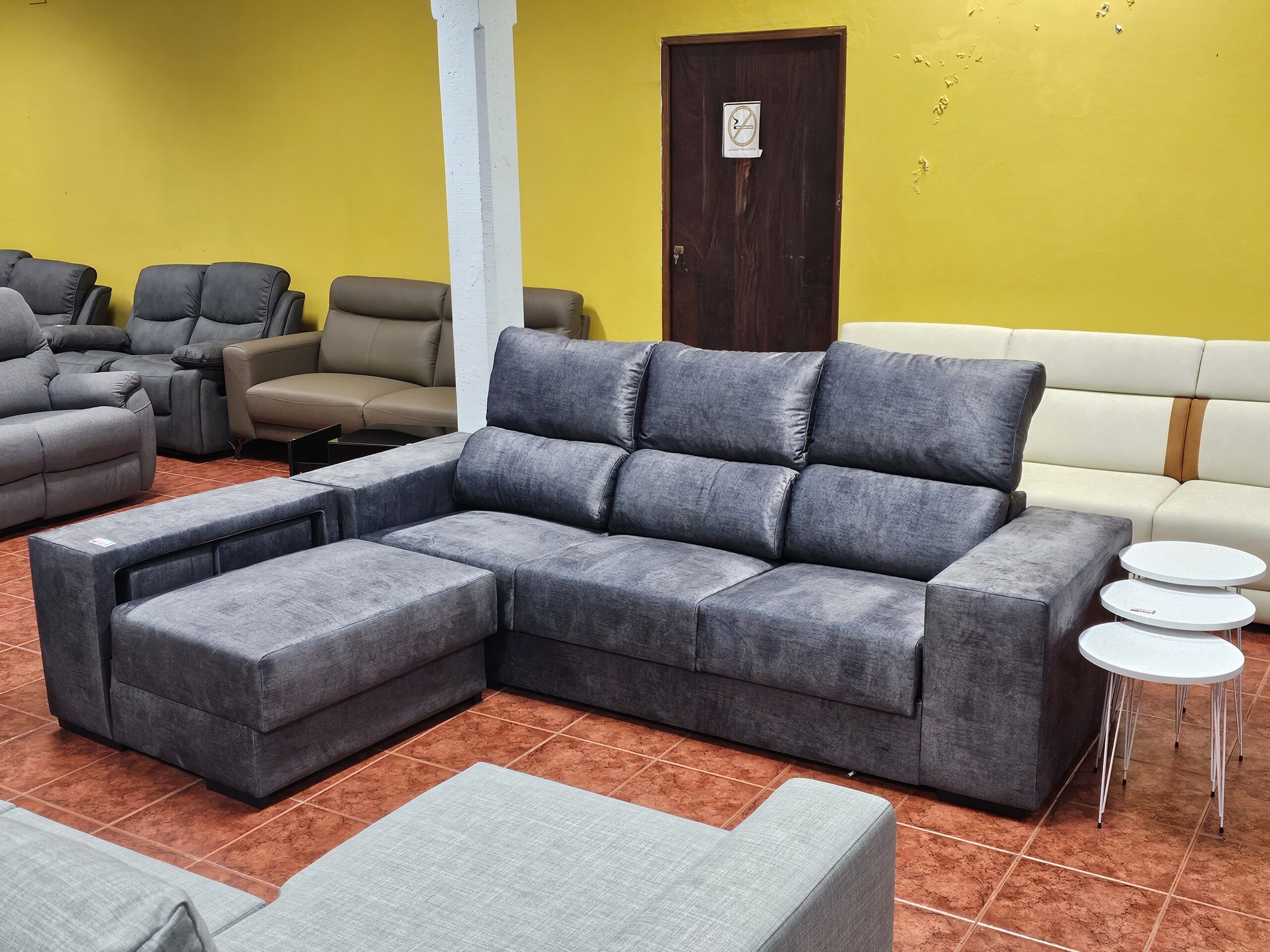 Sofá Maiorca (255x175cm | c/deslizantes | Personalizável) - Imagem 6