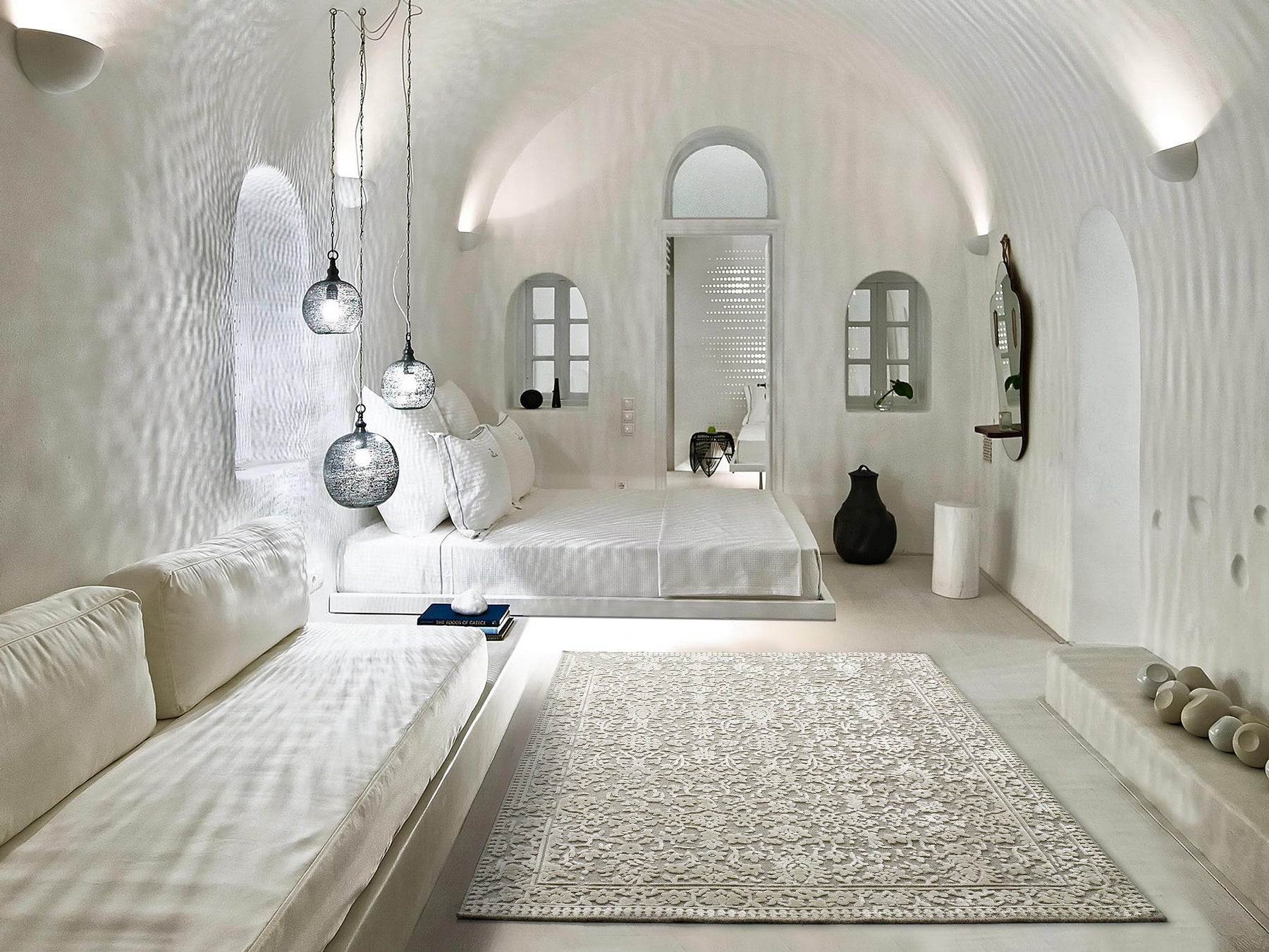 Tapete ISABELLA 603-02 Bege - Imagem 3