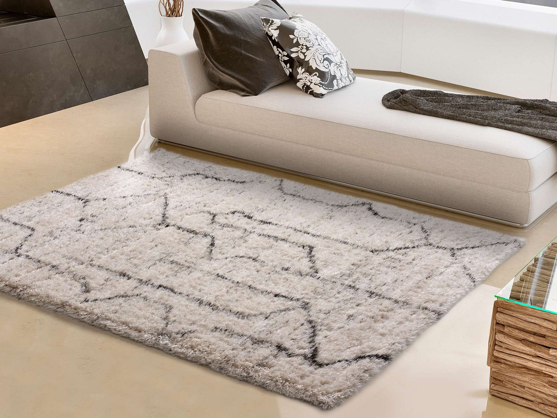 Tapete LYNN 724-04 Branco - Imagem 4