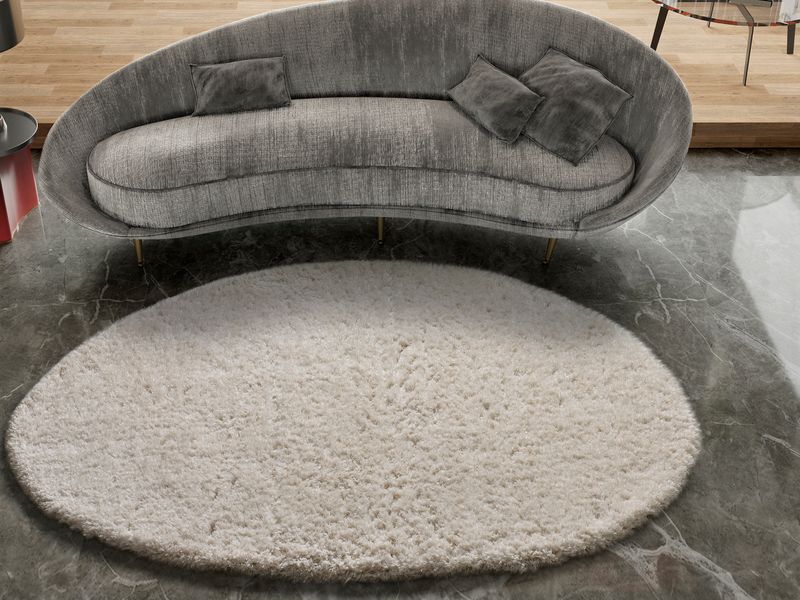 Tapete LYNN Liso SH-04 Branco - Imagem 2