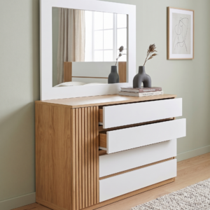 Comoda Ripado 3254/2 (115cm | Folha de Madeira/Lacado | Personalizavel)