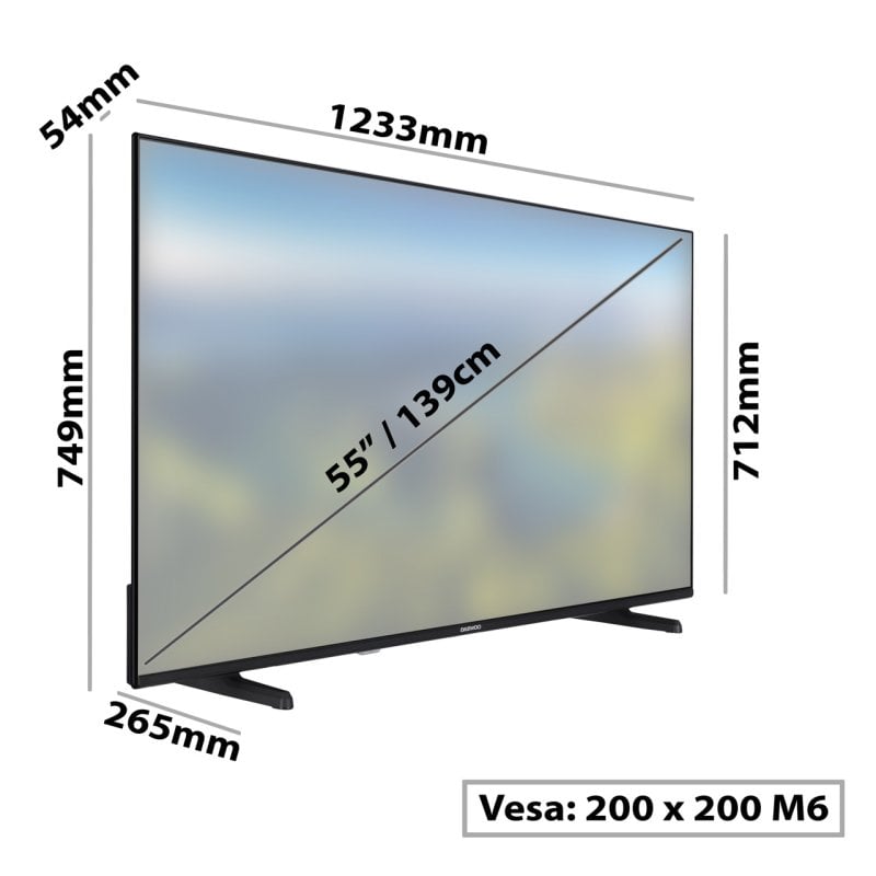 Smart TV Daewoo 55DM72UA (55" | 4k | Android Tv) - Imagem 2