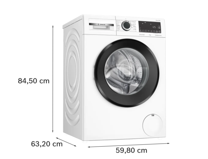 Maquina Roupa Bosch WGG254Z1ES (10Kg | 1400rpm | A) - Imagem 3