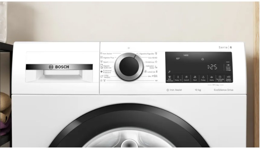 Maquina Roupa Bosch WGG254Z1ES (10Kg | 1400rpm | A) - Imagem 4