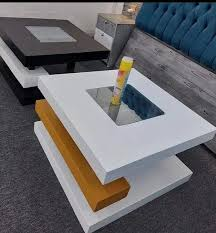 Mesa centro 1622 e 1622P ( Retangular |Lacado/Madeira | Personalizável)