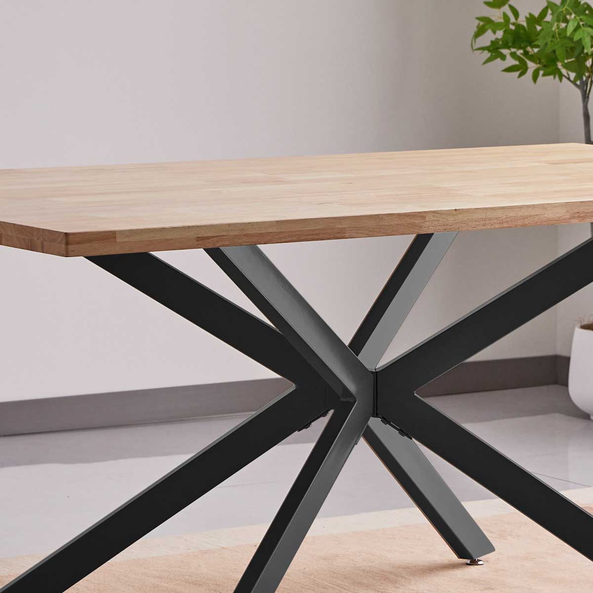 Mesa Emmet (160cm | Fixa | Madeira | Não Personalizavel) - Imagem 2