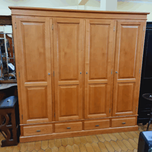 Roupeiro ML (Pinho | 2P ou 3P ou 4P | Personalizavel)