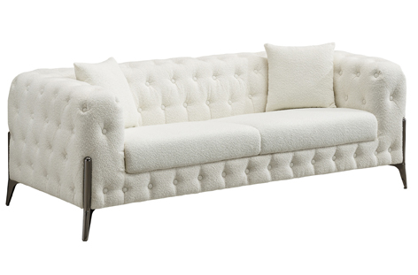 Sofá Cindy (202cm | Veludo ou linho) - Imagem 2