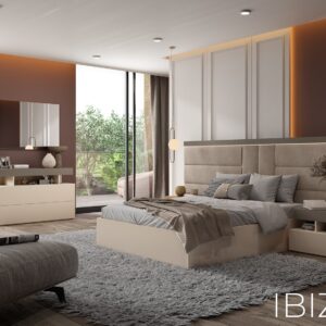 Quarto Ibiza (Lacado + Estofo | Personalizável)