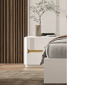 Mesa de Cabeceira Madrid (Lacado I Personalizável)