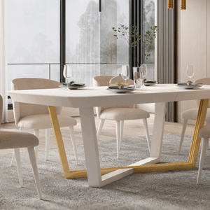 Mesa de Jantar extensível Madrid (200(+50)x110x78cm I Lacado I Personalizável)