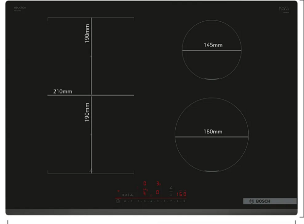 Placa Indução Bosch PVS731HC1E (multizone | 71cm) - Imagem 2