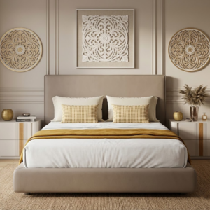 Cabeceira Adelaide - (160cm | Personalizável)